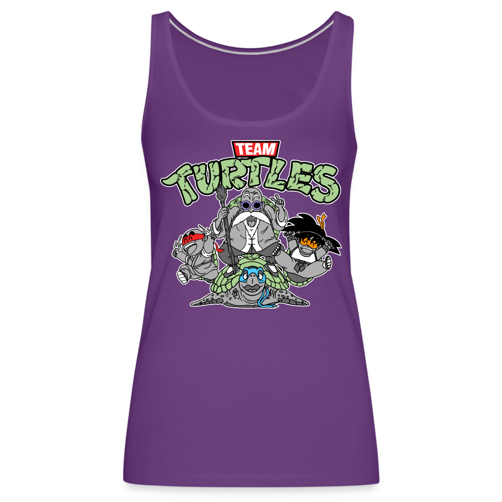 DBZ Ninjas - Women’s Premium Tank Top - purple