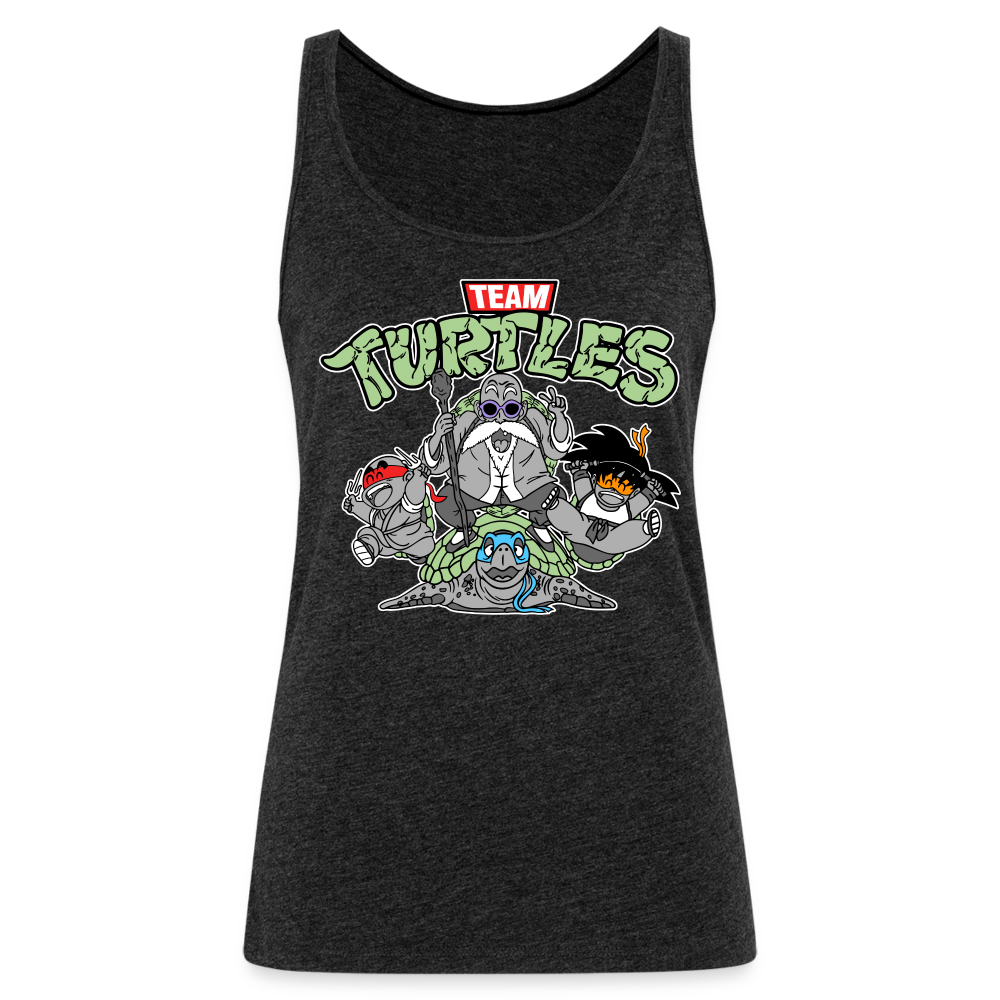 DBZ Ninjas - Women’s Premium Tank Top - charcoal grey