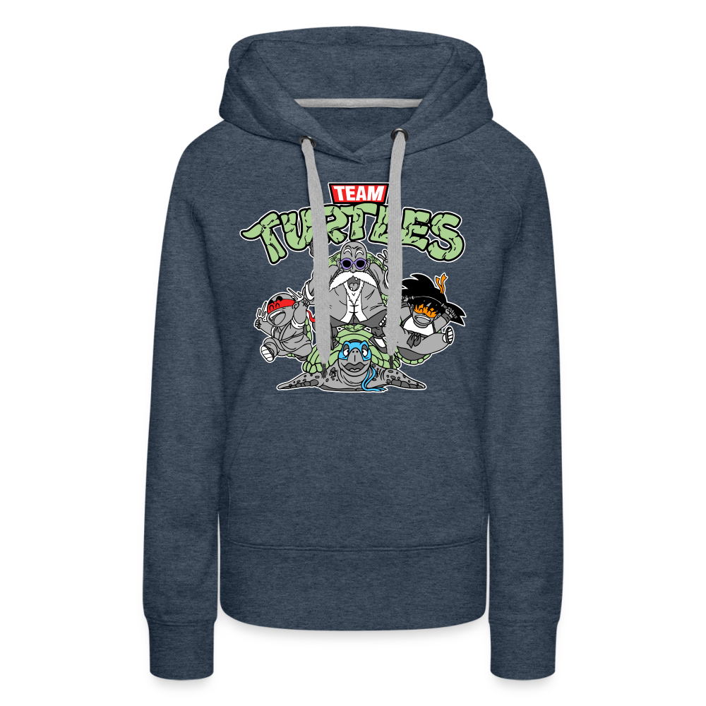 DSBZ Ninjas - Women’s Premium Hoodie - heather denim