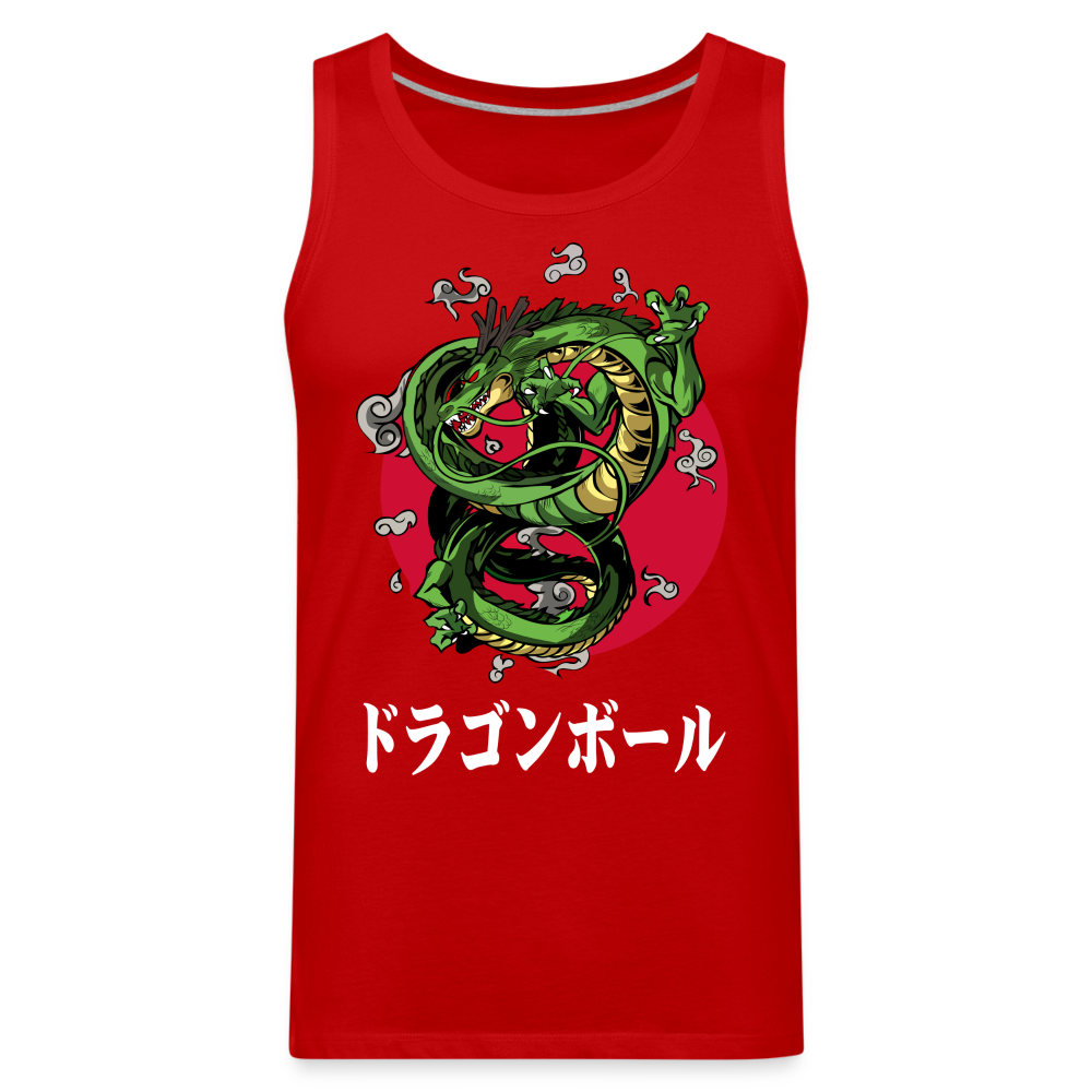 Rise Shenron! - Men’s Premium Tank - red