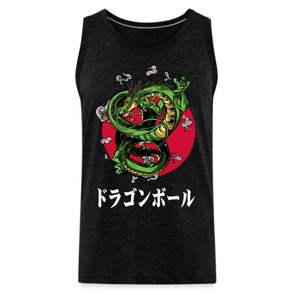 Rise Shenron! - Men’s Premium Tank - charcoal grey