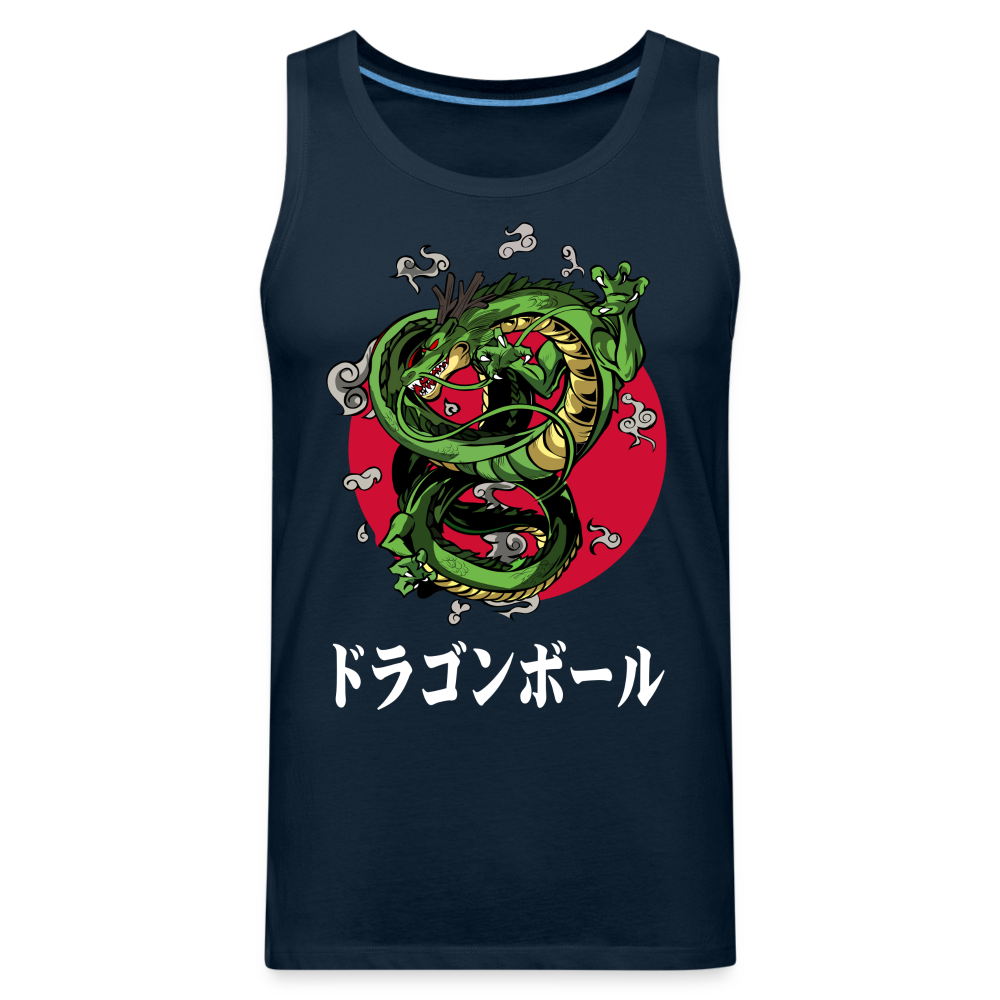 Rise Shenron! - Men’s Premium Tank - deep navy