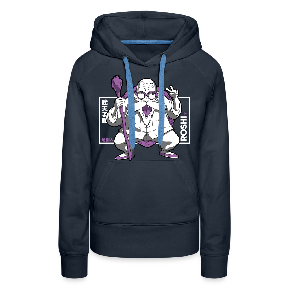 Turtle Hermit - Women’s Premium Hoodie - navy