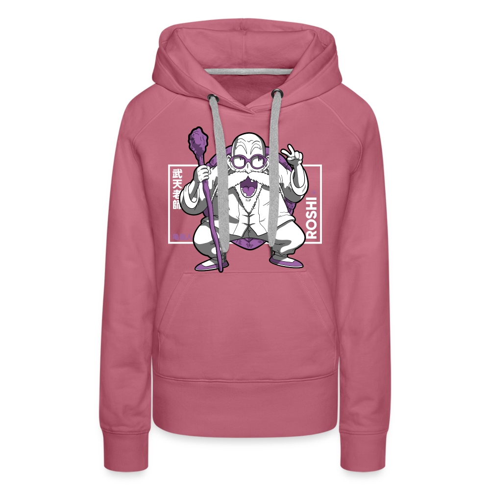 Turtle Hermit - Women’s Premium Hoodie - mauve