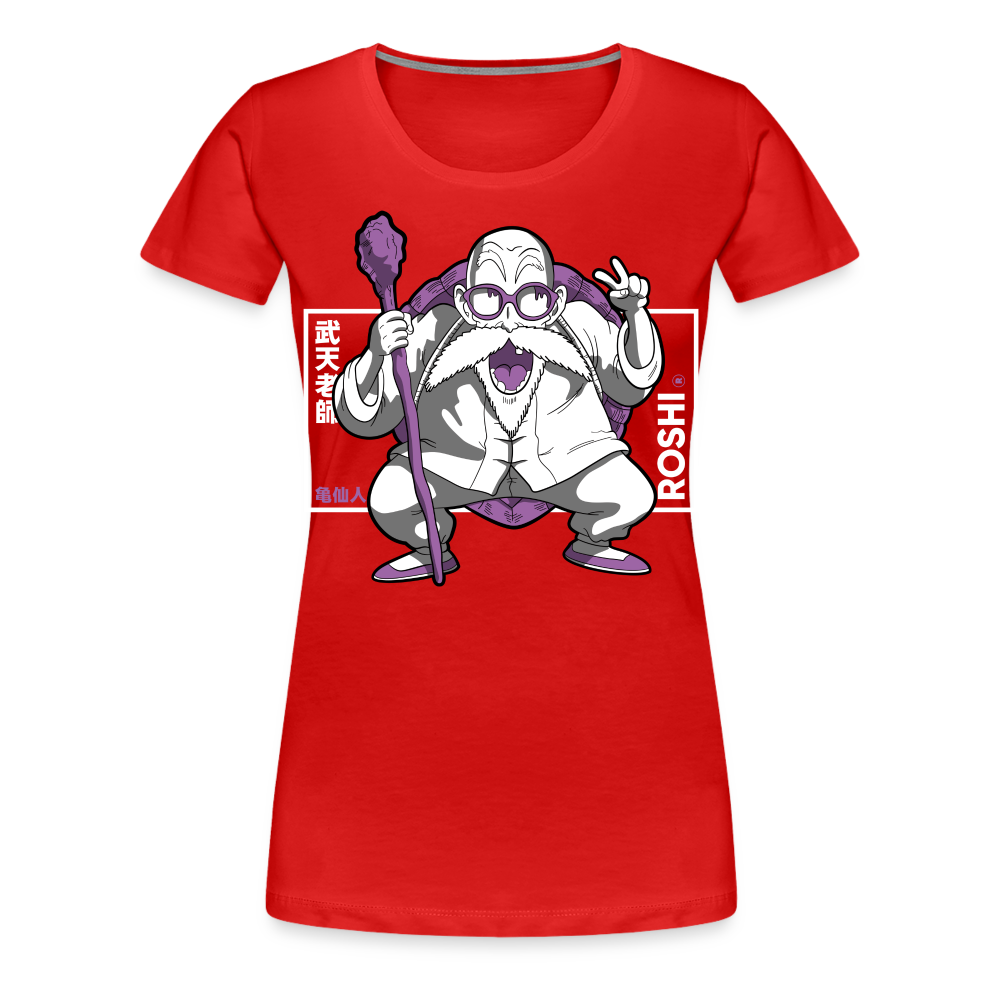 Turtle Hermit - Women’s Premium T-Shirt - red