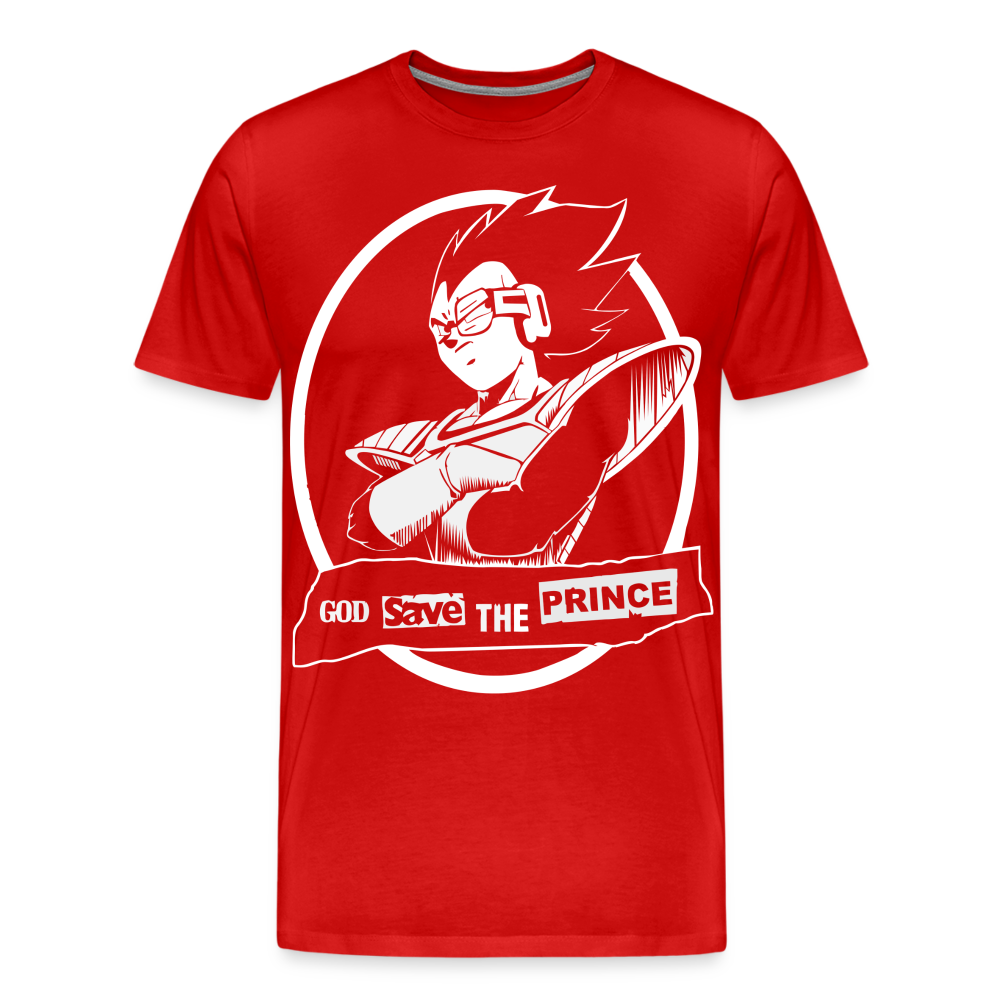 Prince of Saiyans - Men's Premium T-Shirt - red