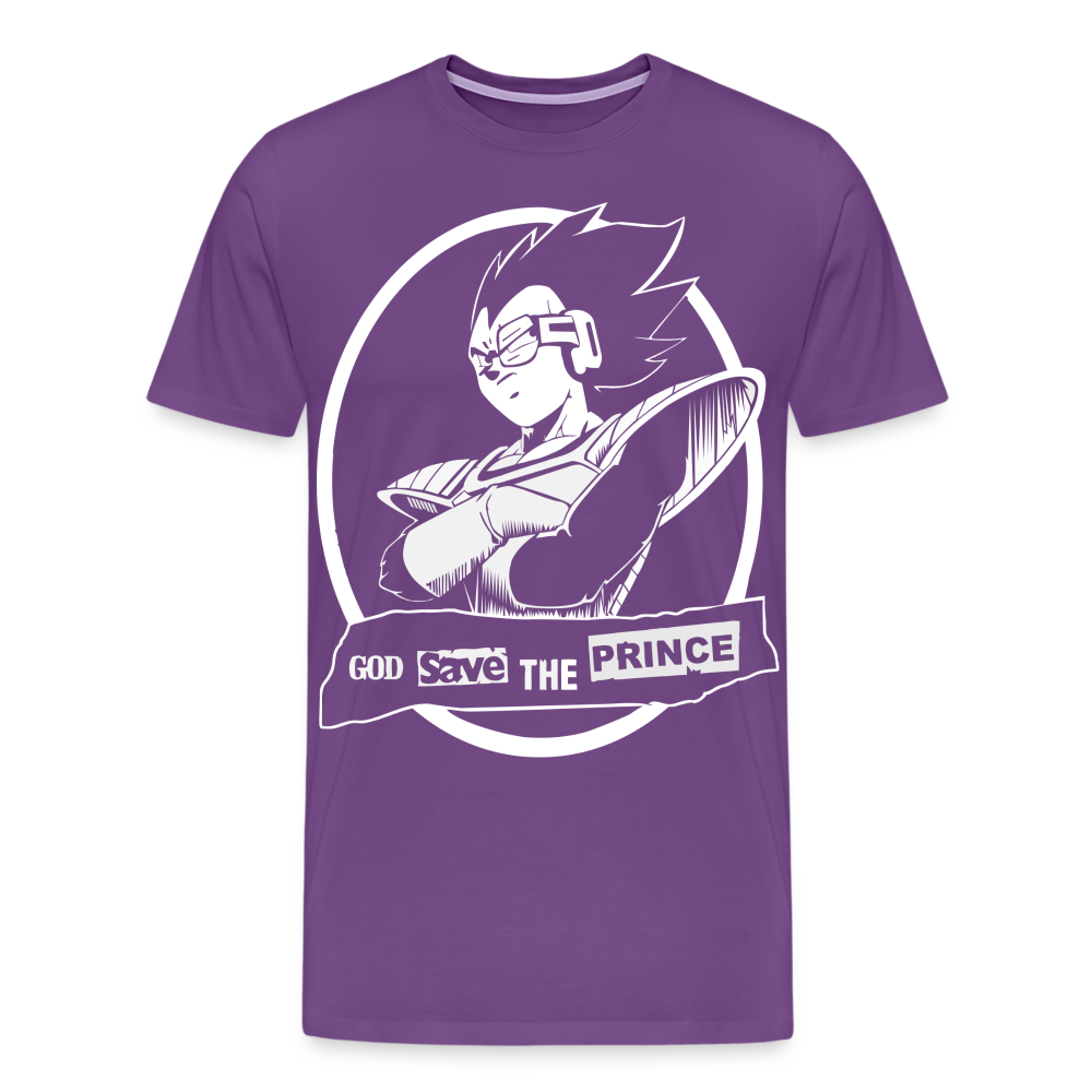 Prince of Saiyans - Men's Premium T-Shirt - purple