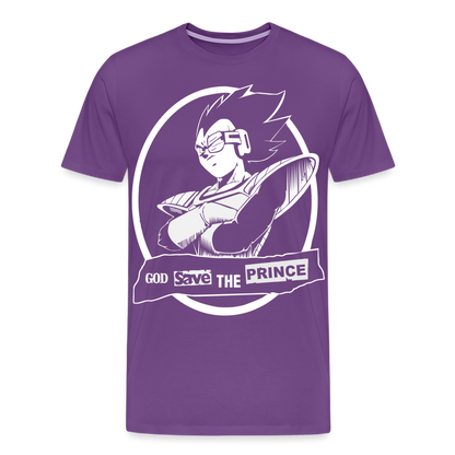 Prince of Saiyans - Men's Premium T-Shirt - purple