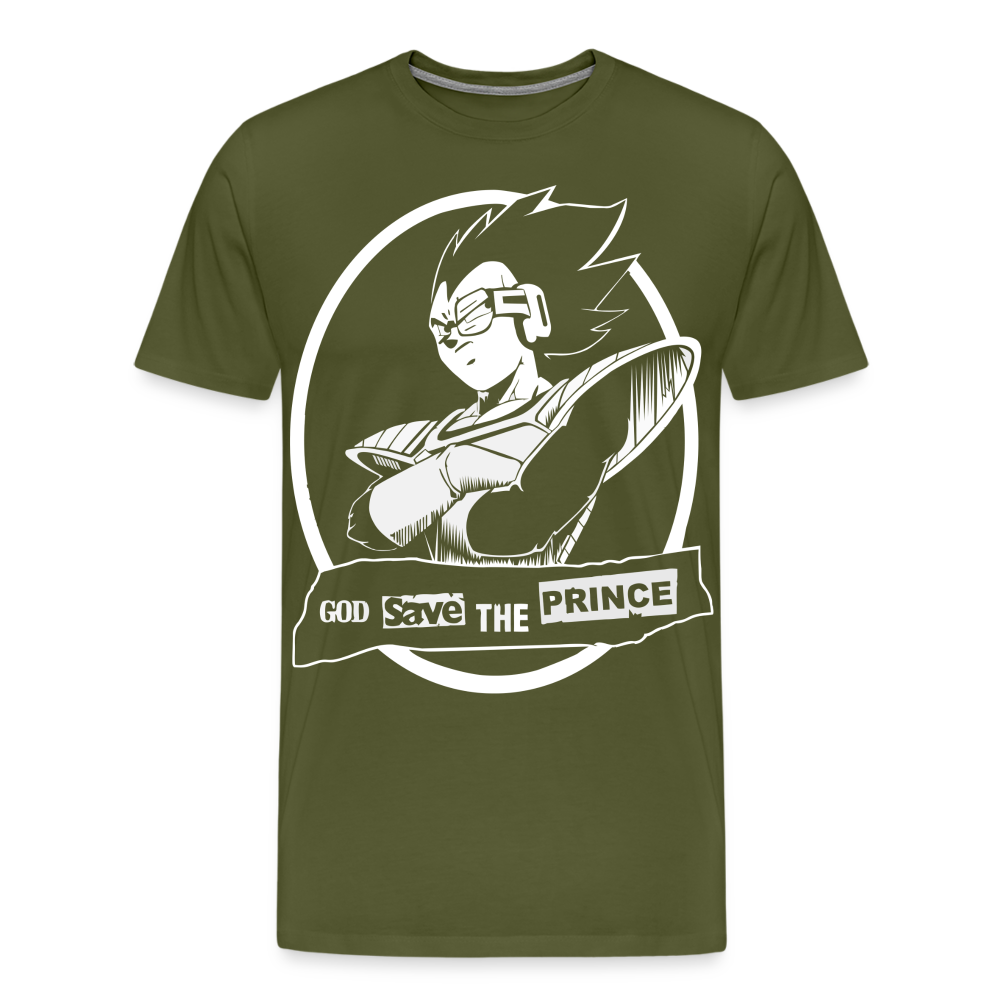 Prince of Saiyans - Men's Premium T-Shirt - olive green