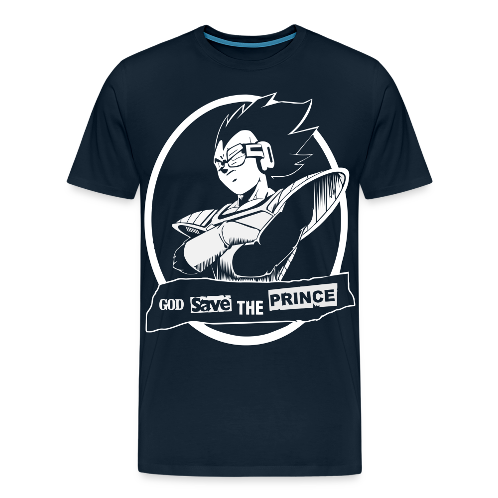 Prince of Saiyans - Men's Premium T-Shirt - deep navy