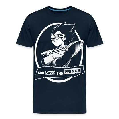 Prince of Saiyans - Men's Premium T-Shirt - deep navy