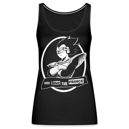 Prince of Saiyans - Women’s Premium Tank Top - black