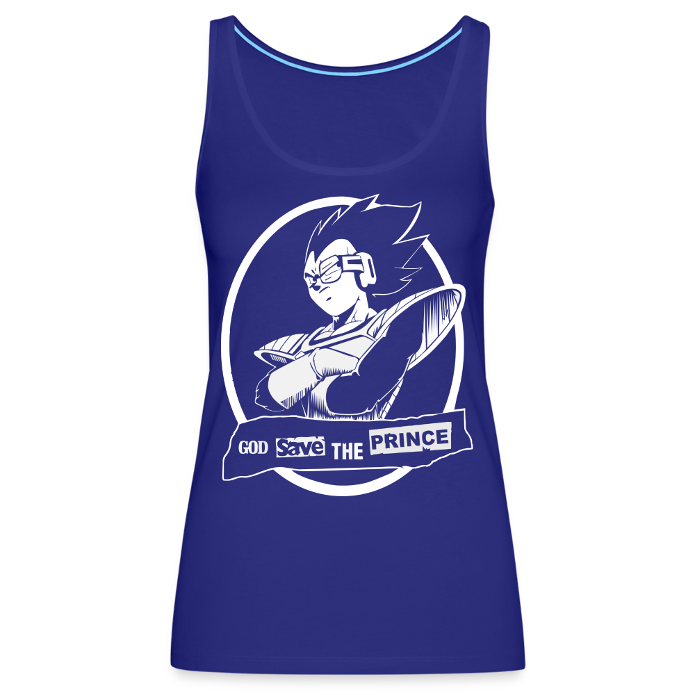 Prince of Saiyans - Women’s Premium Tank Top - royal blue