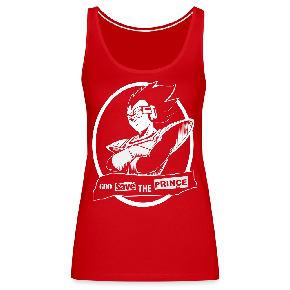 Prince of Saiyans - Women’s Premium Tank Top - red