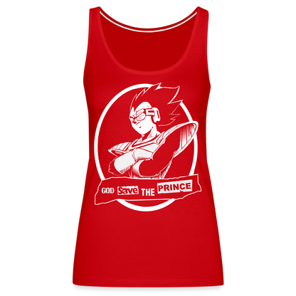 Prince of Saiyans - Women’s Premium Tank Top - red