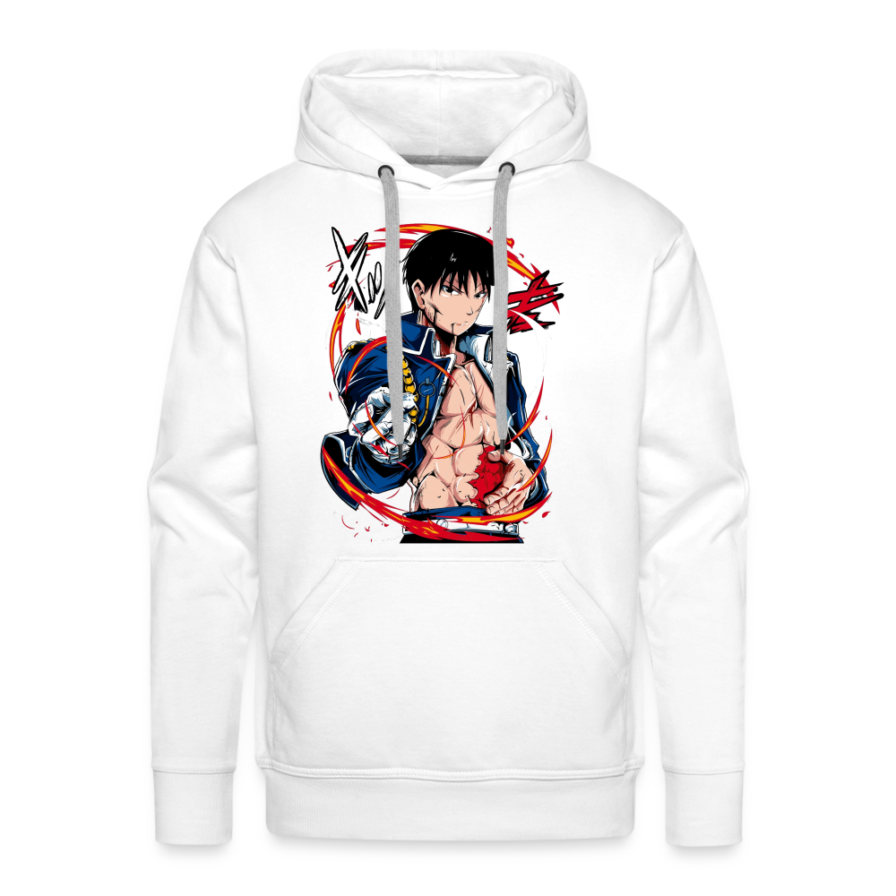 Flame Alchemist - Men’s Premium Hoodie - white