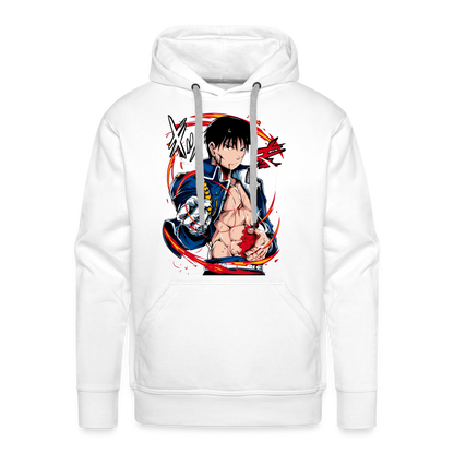 Flame Alchemist - Men’s Premium Hoodie - white