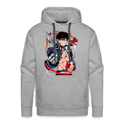 Flame Alchemist - Men’s Premium Hoodie - heather grey