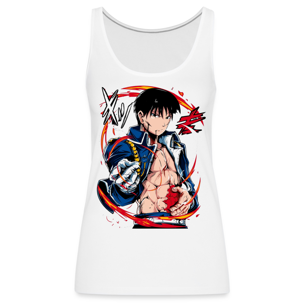 Flame Alchemist - Women’s Premium Tank Top - white