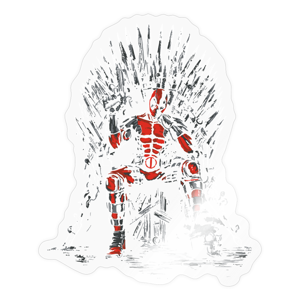 Iron Throne - Sticker - transparent glossy