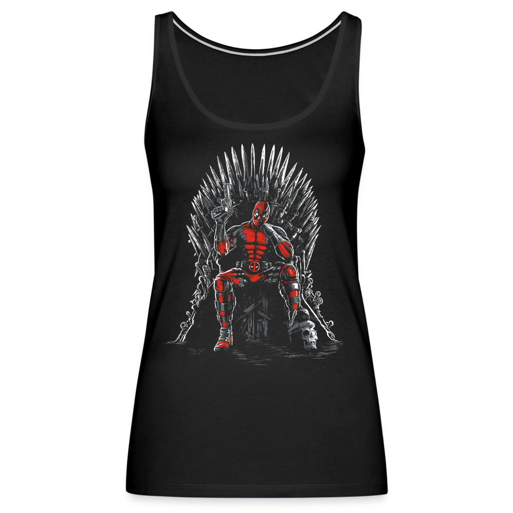 Iron Throne - Women’s Premium Tank Top - black