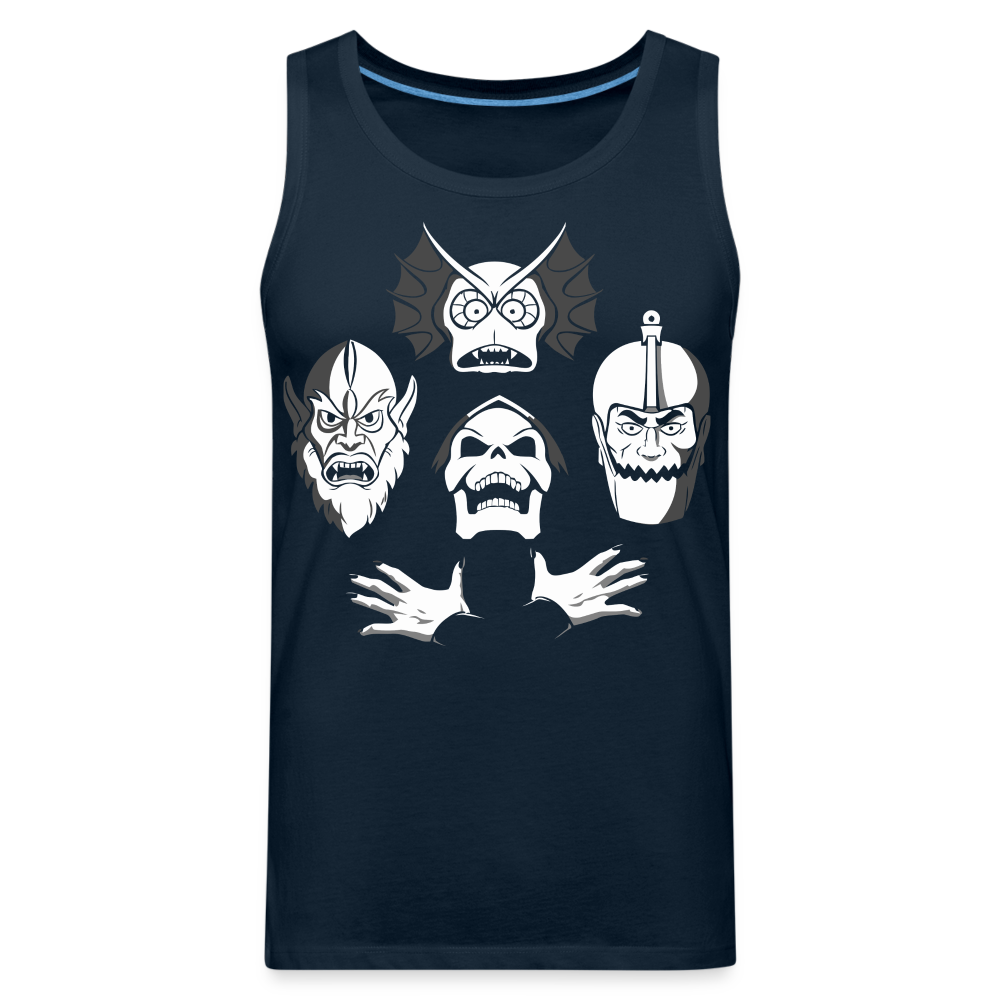 The Evil Warriors - Men’s Premium Tank - deep navy