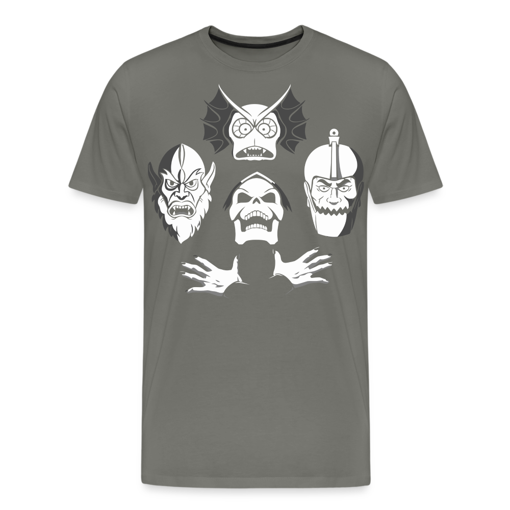 The Evil Warriors - Men's Premium T-Shirt - asphalt gray