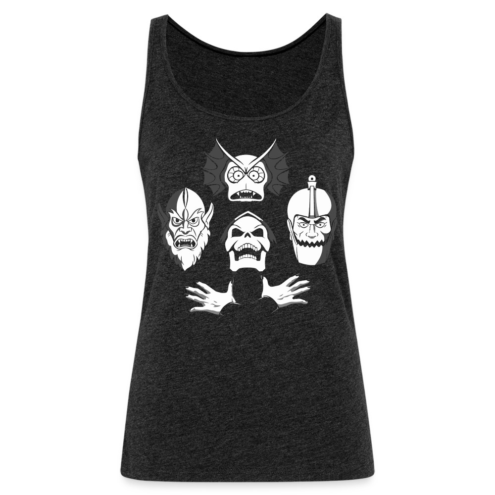 The Evil Warriors - Women’s Premium Tank Top - charcoal grey