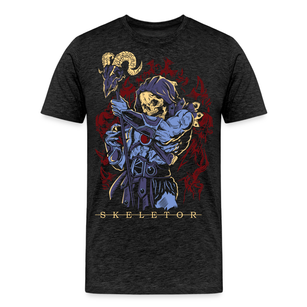 Skeletor - Men's Premium T-Shirt - charcoal grey