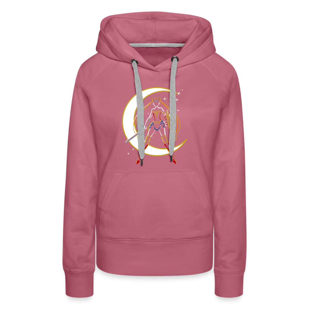 Wonder Moon - Women’s Premium Hoodie - mauve