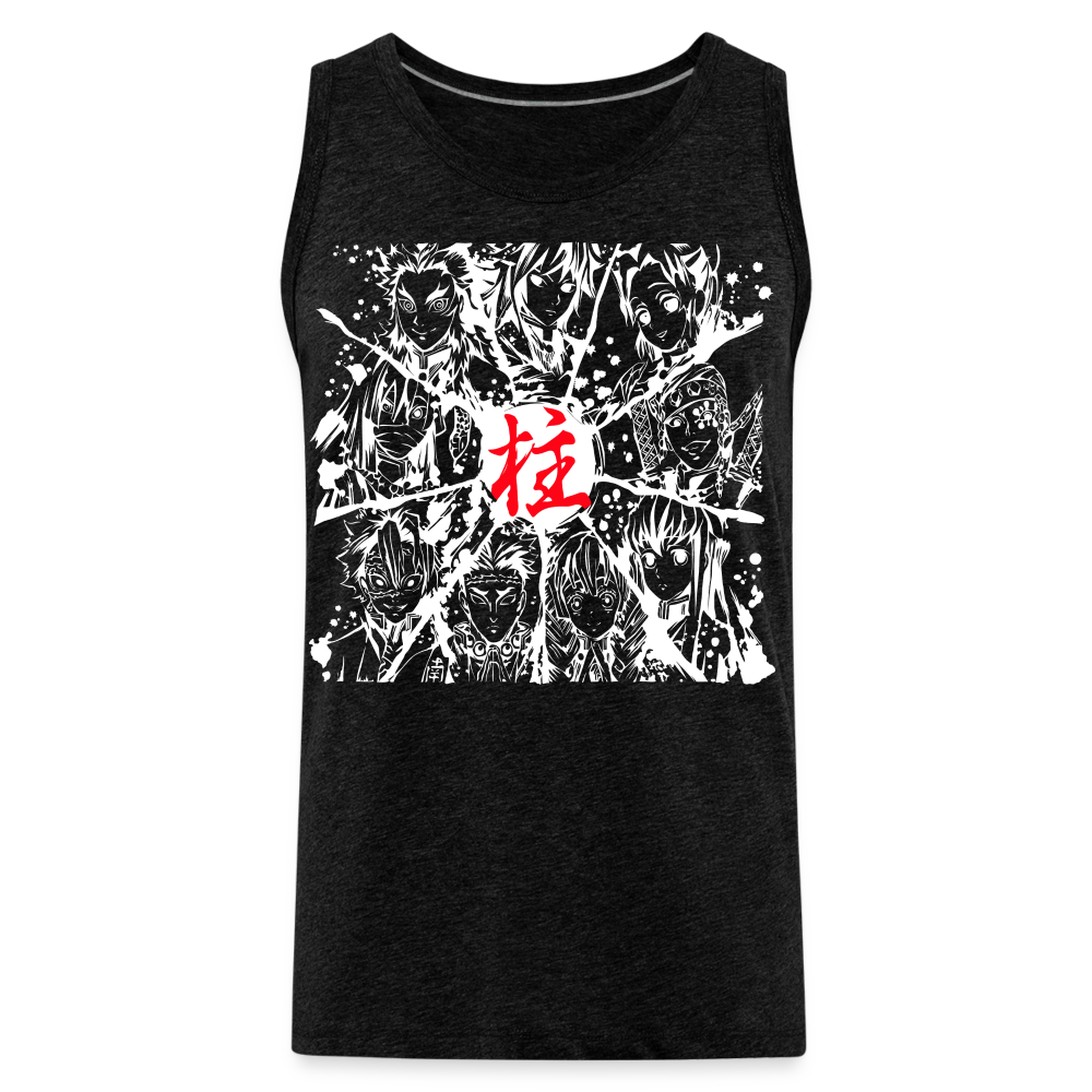 Hashiras - Men’s Premium Tank - charcoal grey