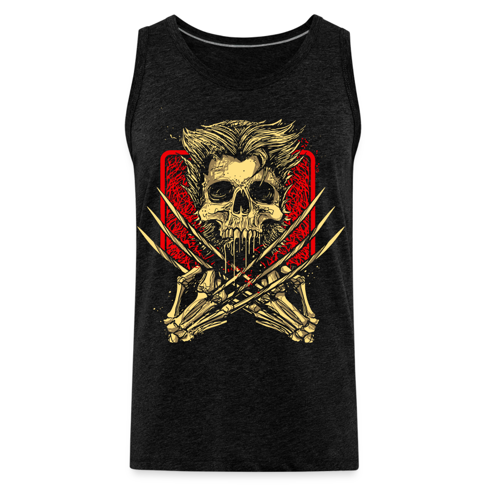 Wolverine's Bones - Men’s Premium Tank - charcoal grey