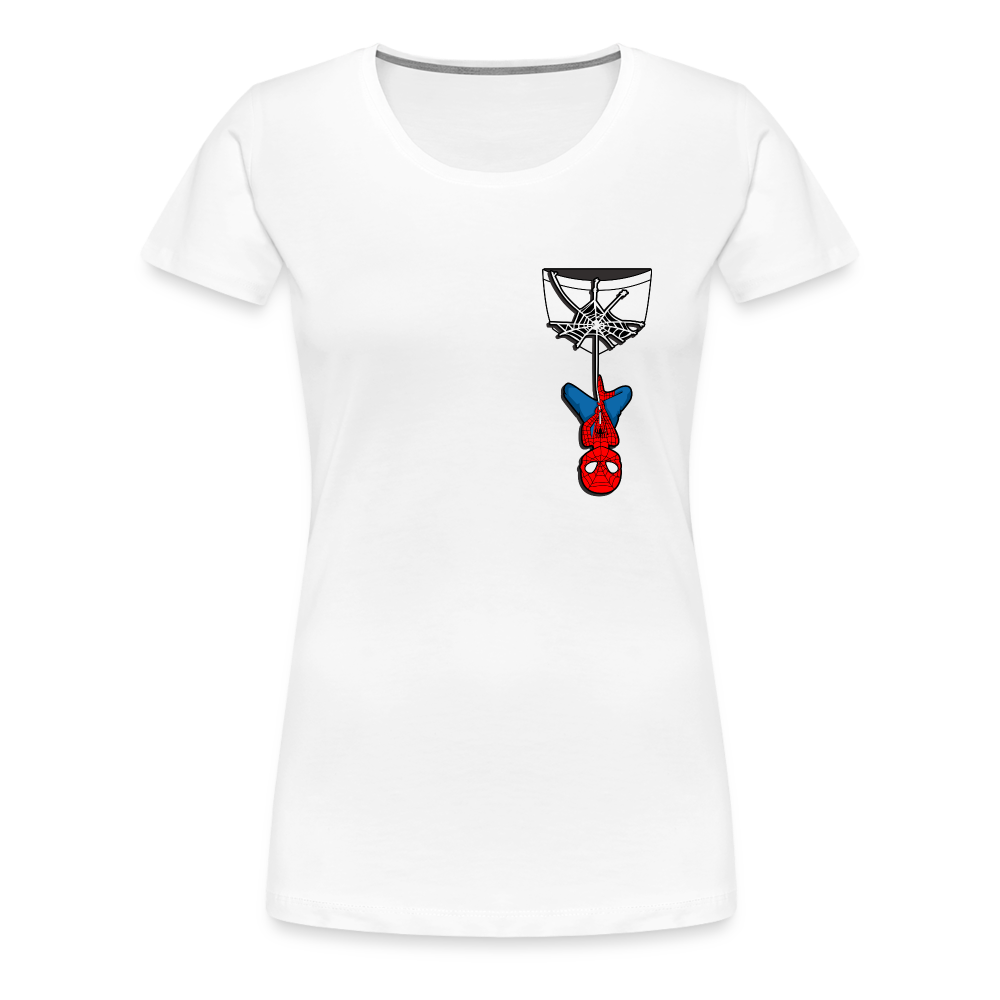 Web Slinger - Women’s Premium T-Shirt - white