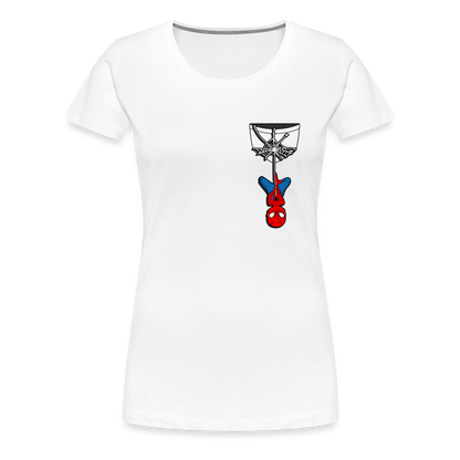 Web Slinger - Women’s Premium T-Shirt - white