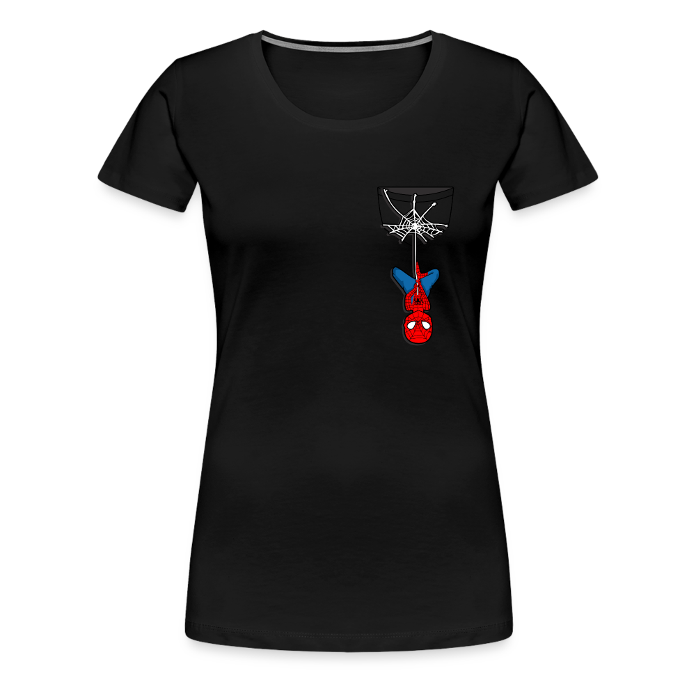 Web Slinger - Women’s Premium T-Shirt - black