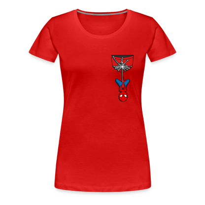 Web Slinger - Women’s Premium T-Shirt - red