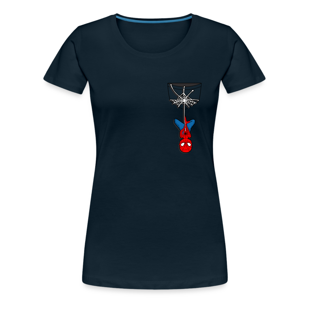 Web Slinger - Women’s Premium T-Shirt - deep navy