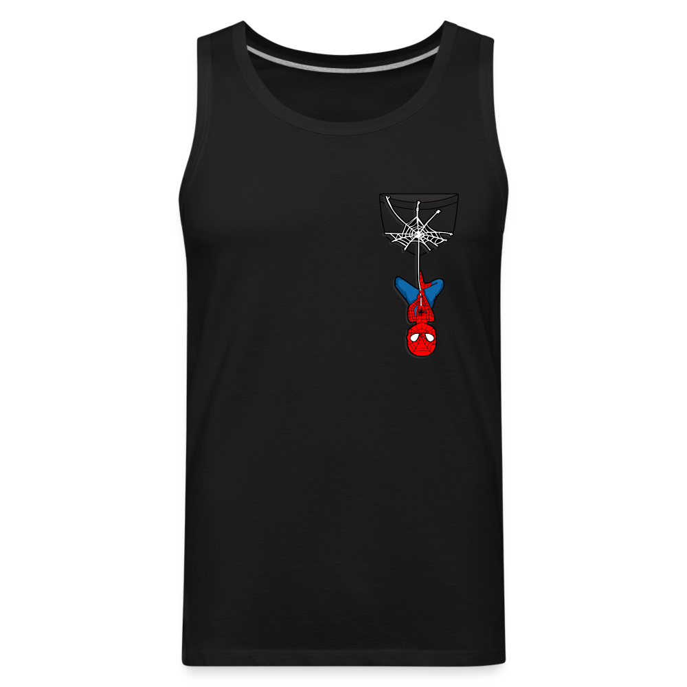 Web Slinger - Men’s Premium Tank - black