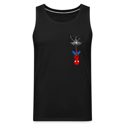 Web Slinger - Men’s Premium Tank - black