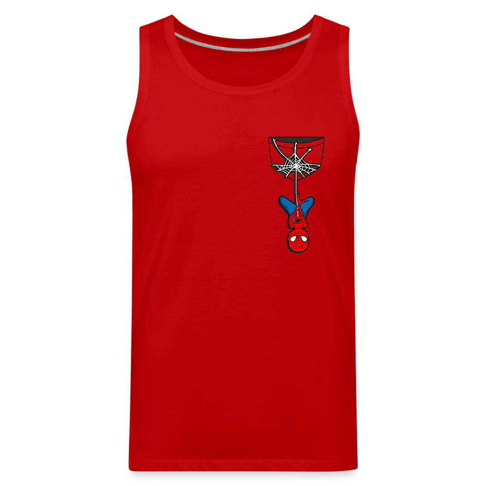 Web Slinger - Men’s Premium Tank - red