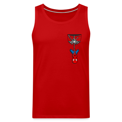 Web Slinger - Men’s Premium Tank - red