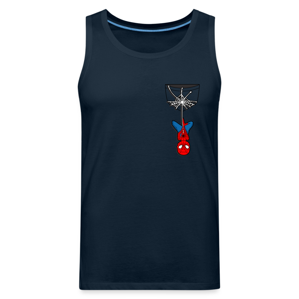 Web Slinger - Men’s Premium Tank - deep navy