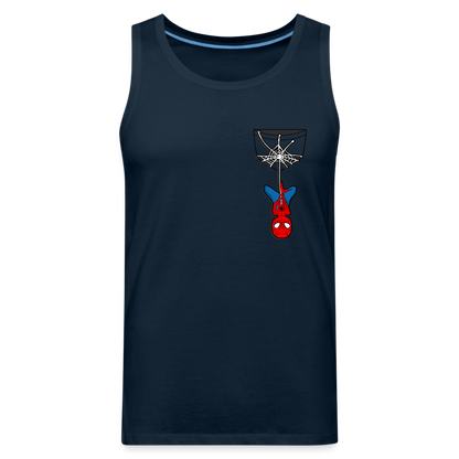 Web Slinger - Men’s Premium Tank - deep navy