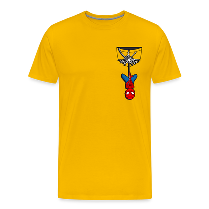 Web Slinger - Men's Premium T-Shirt - sun yellow