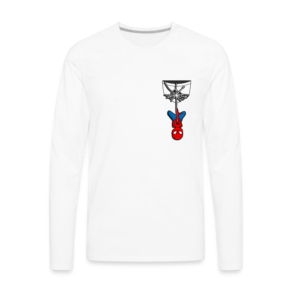 Web Slinger - Men's Premium Long Sleeve T-Shirt - white