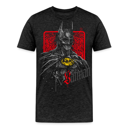 Shattered Batman - Men's Premium T-Shirt - charcoal grey