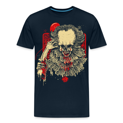 IT Skull - Men's Premium T-Shirt - deep navy