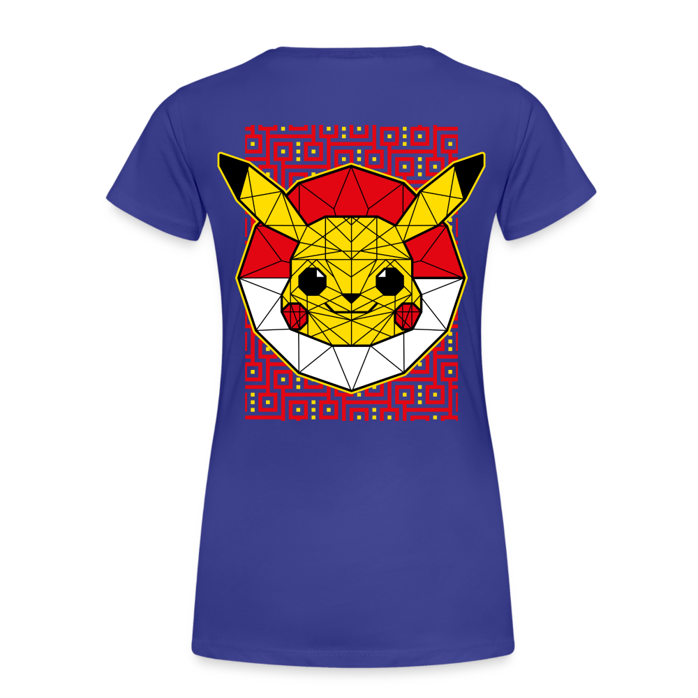 Stained Glass Pikachu - Women’s Premium T-Shirt - royal blue