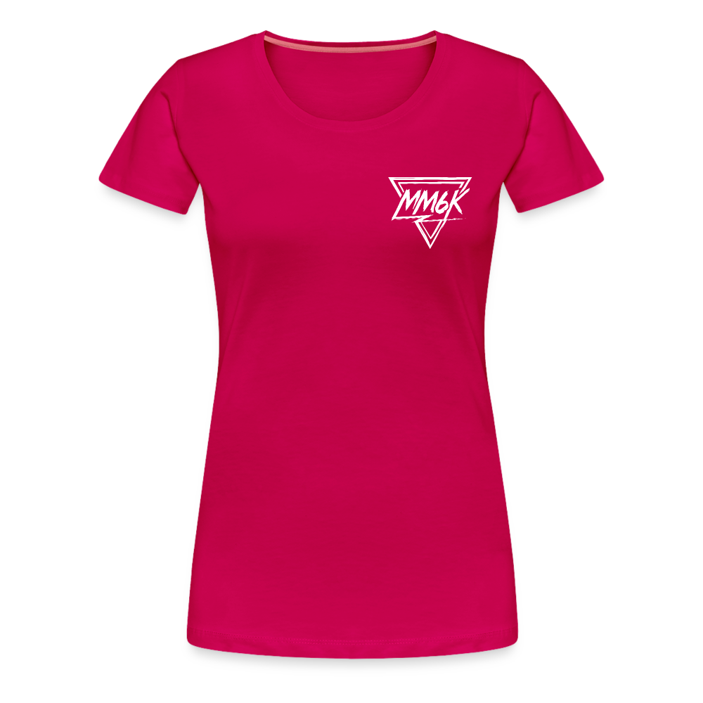 Stained Glass Pikachu - Women’s Premium T-Shirt - dark pink