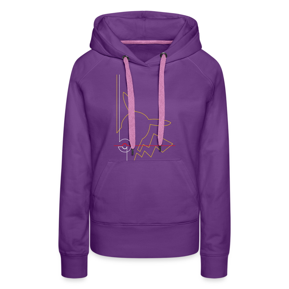 Who's That Pokemon? - Women’s Premium Hoodie - purple 